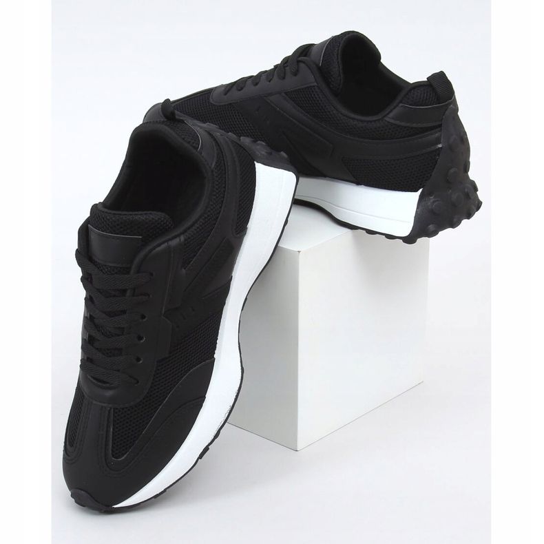 Chaussures de sport noires 6115 Noir 1