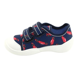 Chaussures enfant Befado 907P133 rouge bleu marin 1