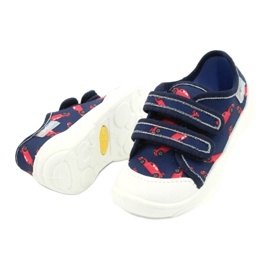 Chaussures enfant Befado 907P133 rouge bleu marine 3