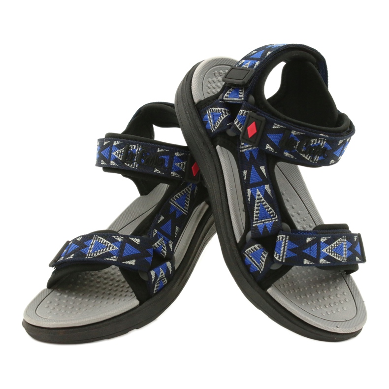 Lee Cooper Sandals pour enfants inserter 20S-TS-037-1 noir / bleu 3