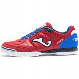 Chaussures de football Joma Top Flex 2106 En sala rouge et bleu 1