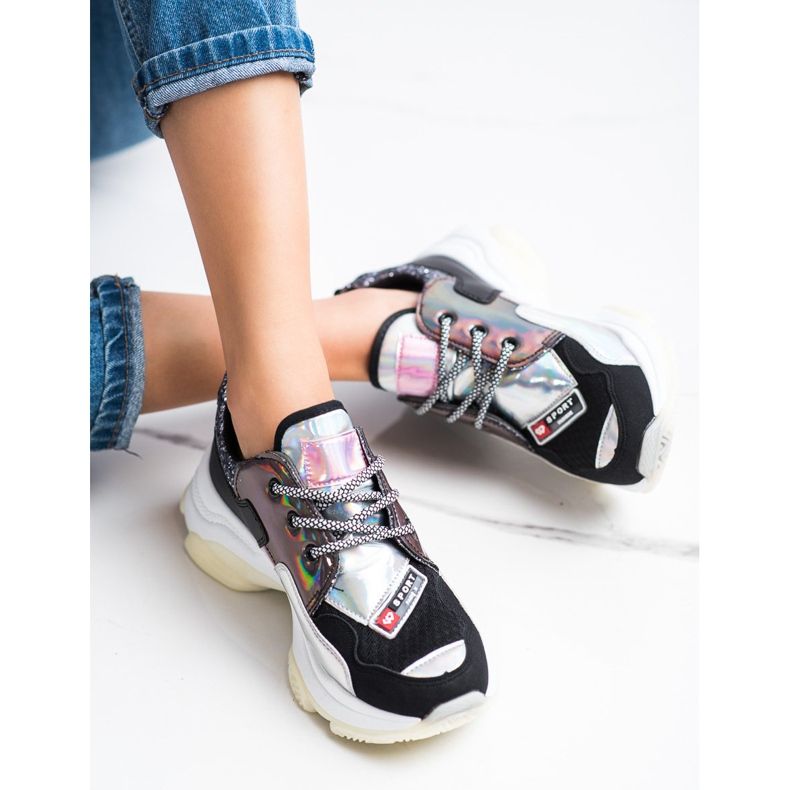 SHELOVET Baskets colorées Sport Fashion multicolore 1