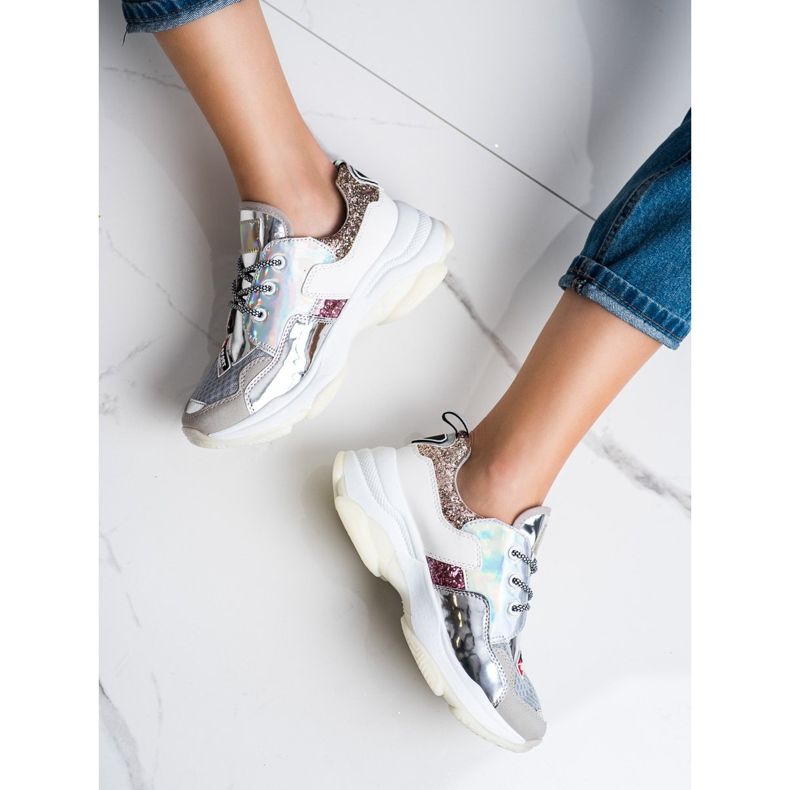 SHELOVET Baskets colorées Sport Fashion multicolore 2