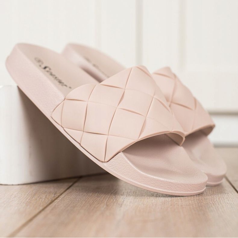 Seastar Pantoufles En Caoutchouc Confortables beige 2