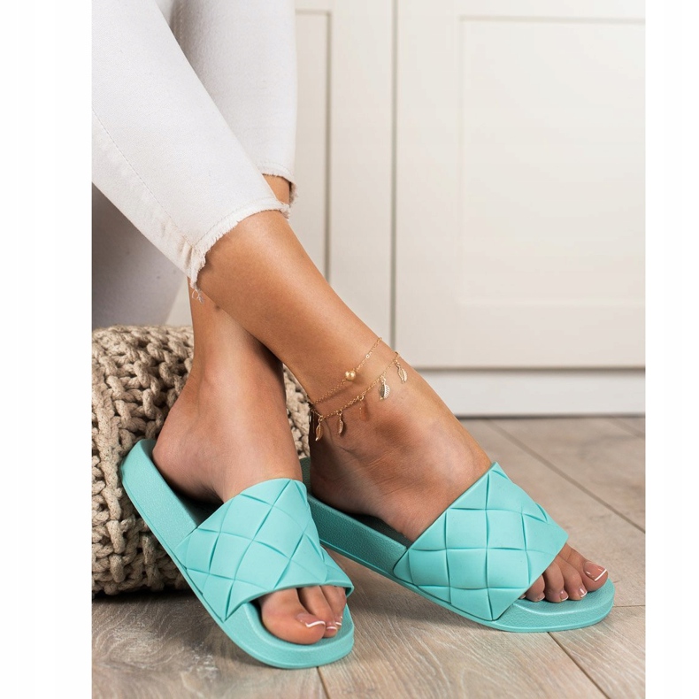 Seastar Pantoufles En Caoutchouc Confortables vert 1