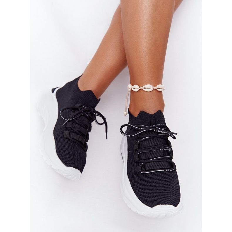 Chaussettes Sport Femme Noir KeSports 1