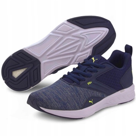 Chaussures enfant Puma Nrgy Comet bleu marine 190675 17 vert 2 Chaussures enfant Puma Nrgy Comet bleu marine 190675 17 vert 2