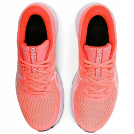 Asics Patriot 12 chaussures de course pour femmes, pêche 1012A705 700 multicolore orange 1