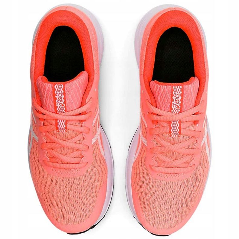 Asics Patriot 12 chaussures de course pour femmes, pêche 1012A705 700 multicolore orange 1