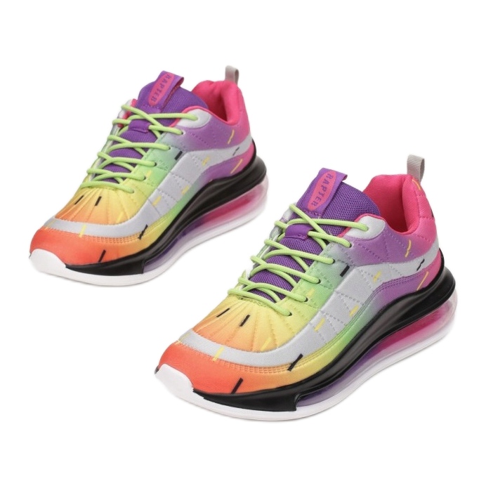 Vices Étaux B893-216-mix violet rose gris vert jaune 1