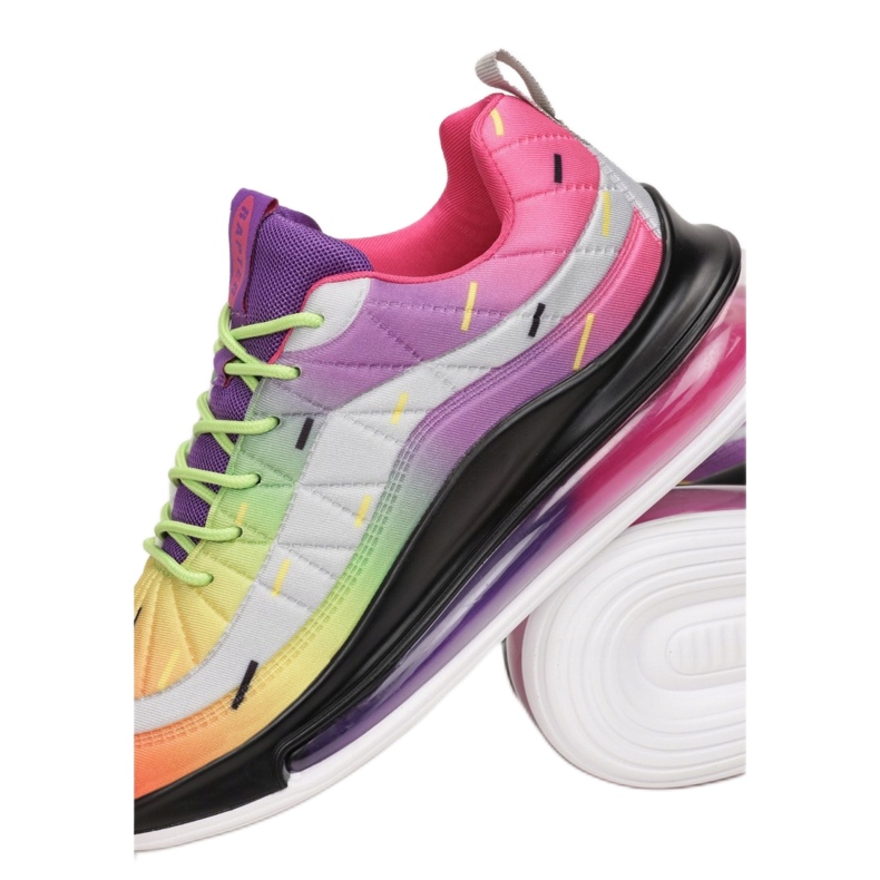 Vices Étaux B893-216-mix violet rose gris vert jaune 2