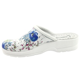 Tongs Comfooty Alessia blanches multicolore 1