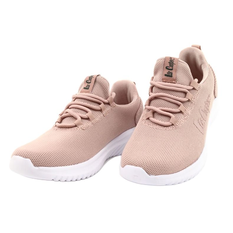 Chaussures de sport pour femmes rose poudré Lee Cooper LCW-21-32-0273L 1
