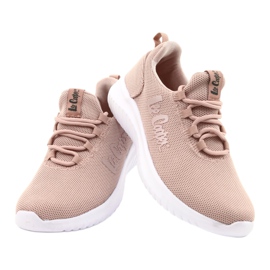 Chaussures de sport pour femmes rose poudré Lee Cooper LCW-21-32-0273L 3