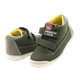 American Club Chaussures De Sport Avec Velcro GC12 Vert 3