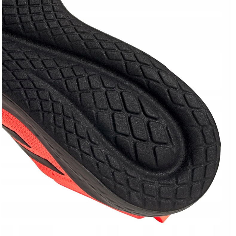Chaussures de course adidas Fluidflow M EG3664 noir orange 1