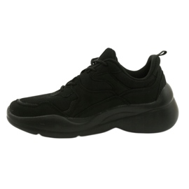 American Club Chaussures de sport noires sur semelle EVA WT39 1