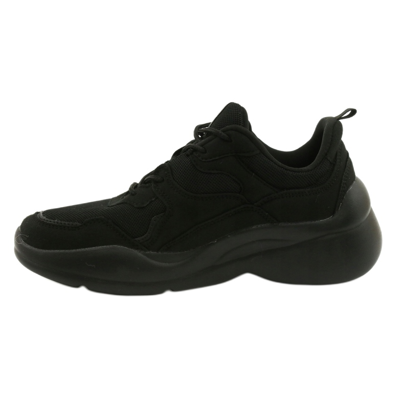 American Club Chaussures de sport noires sur semelle EVA WT39 1