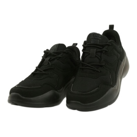 American Club Chaussures de sport noires sur semelle EVA WT39 2
