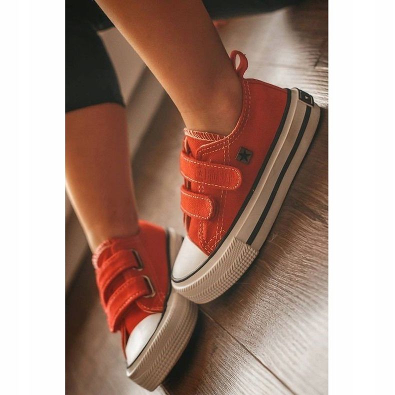 Baskets Basses Enfant Avec Velcro Big Star HH374098 Rouge 2 Baskets Basses Enfant Avec Velcro Big Star HH374098 Rouge 2