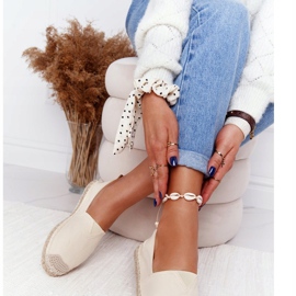 Espadrilles Sur Semelle Tressée Big Star HH274501 Beige 1