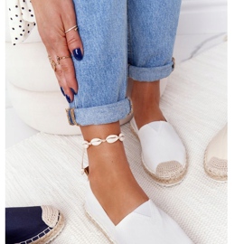 Espadrilles Sur Semelle Tressée Big Star HH274493 Blanc blanche 2