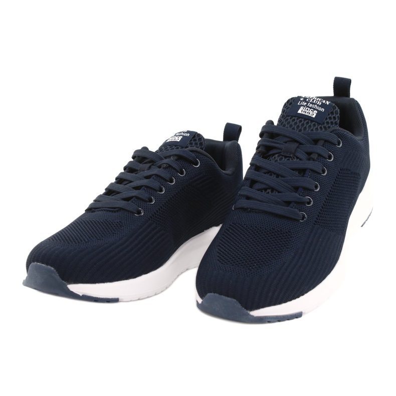 American Club Chaussures de sport homme bleu marine RD01 / 21 1
