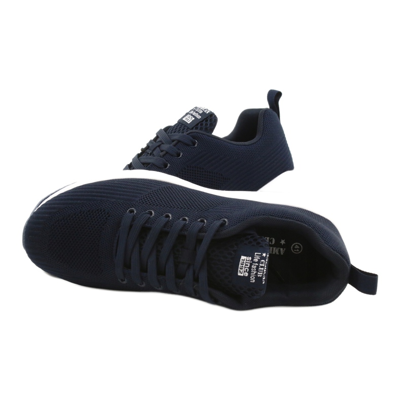 American Club Chaussures de sport homme bleu marine RD01 / 21 4