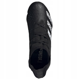 Chaussures de foot Adidas Predator Freak.3 Tf Junior FY1039 noir noir 1