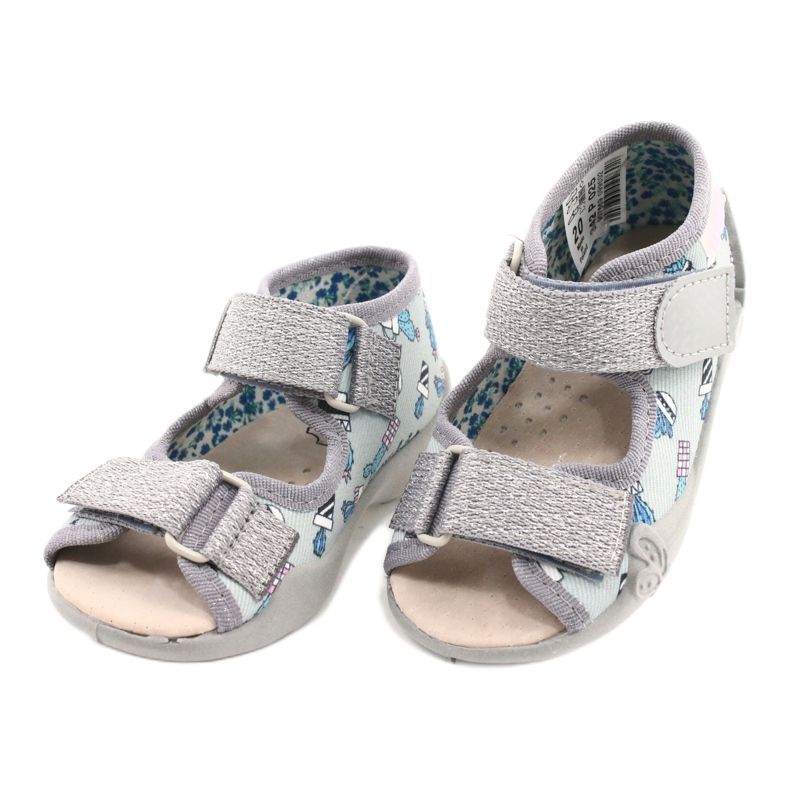 Chaussures enfant Befado jaune 342P025 gris 2