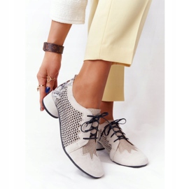 Chaussures Talons Hauts Tressés Maciejka 04890-04 Beige 1