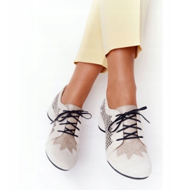 Chaussures Talons Hauts Tressés Maciejka 04890-04 Beige 2