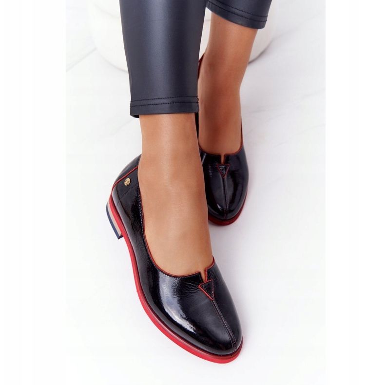 Chaussures Cuir Laqué Maciejka 05035-20 Noir 2