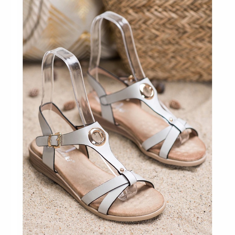 S. BARSKI Sandales élégantes de S.BARSKI blanc 1