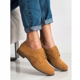 Seastar Chaussures à lacets en daim brun 3