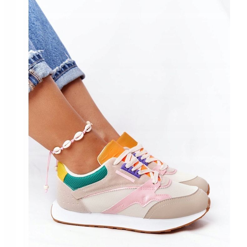 PS1 Chaussures de sport pour femmes Baskets Beige After Hours multicolore 2