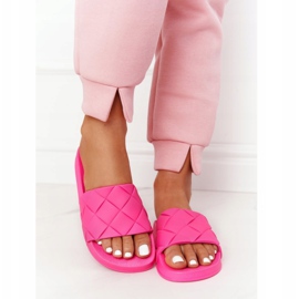 PS1 Chaussons Caoutchouc Femme Fuchsia Let's Swim rose 1