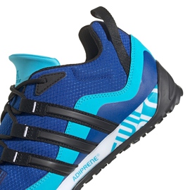 Adidas Terrex Swift Solo bleu chaussures FX9324 5