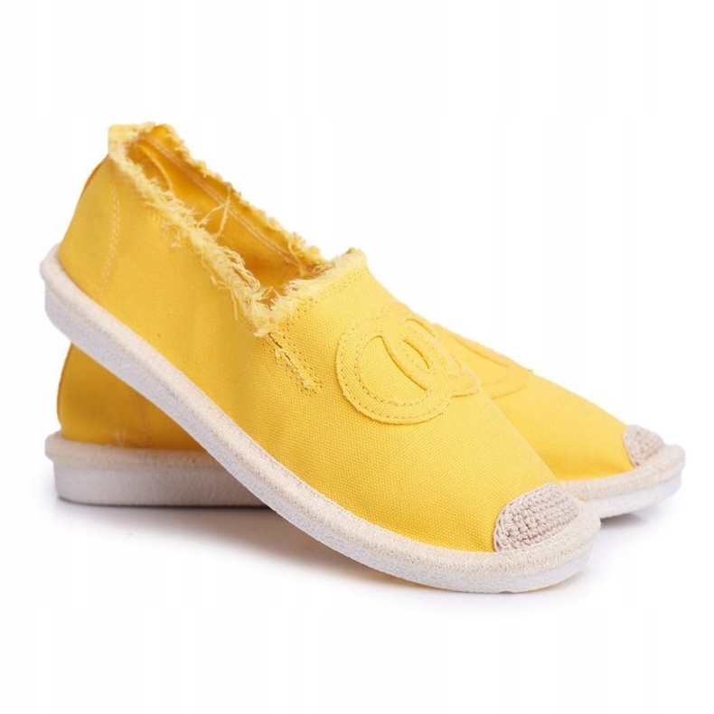 PS1 Espadrilles Femme Flaure Jaune 4