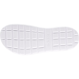 Chaussons Adidas Femme Comfort Flip Flop noir et blanc FY8656 1