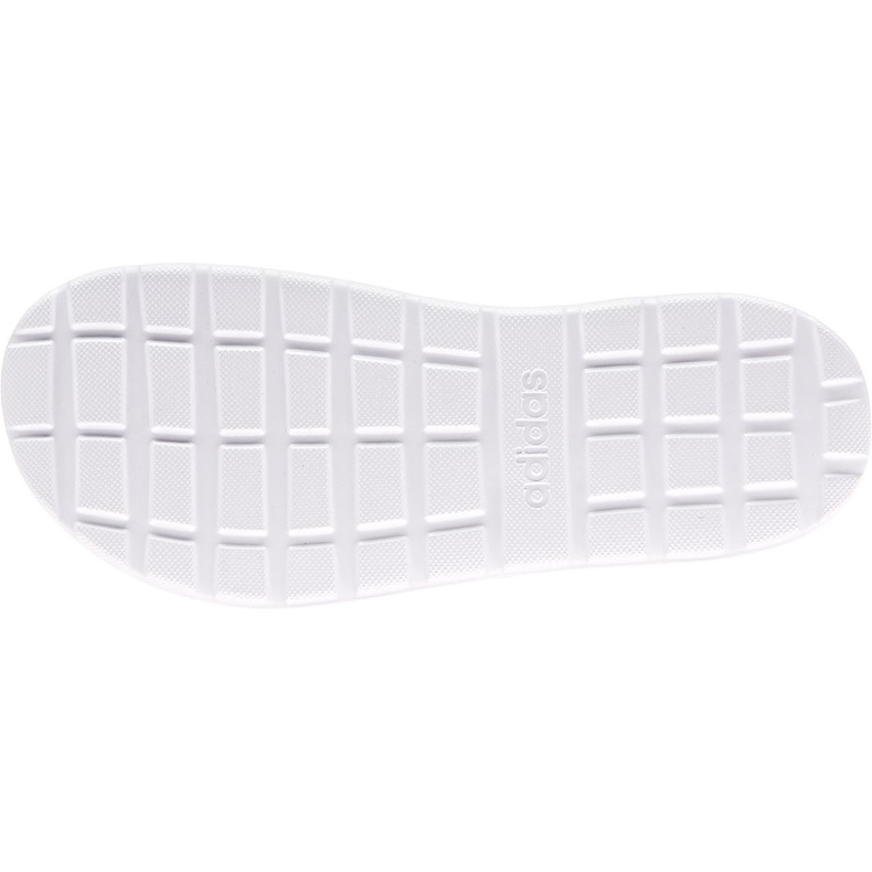 Chaussons Adidas Femme Comfort Flip Flop noir et blanc FY8656 le noir 1