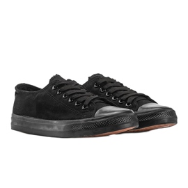 Baskets basses classiques noires Destini le noir 1