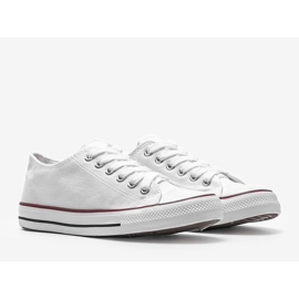 Baskets basses classiques blanches Destini 1