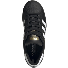 Adidas Superstar J chaussures pour enfants noir EF5398 1