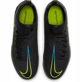 Nike Phantom Gt Academy Df FG / MG Junior CW6694 090 chaussures de football noir noir 1