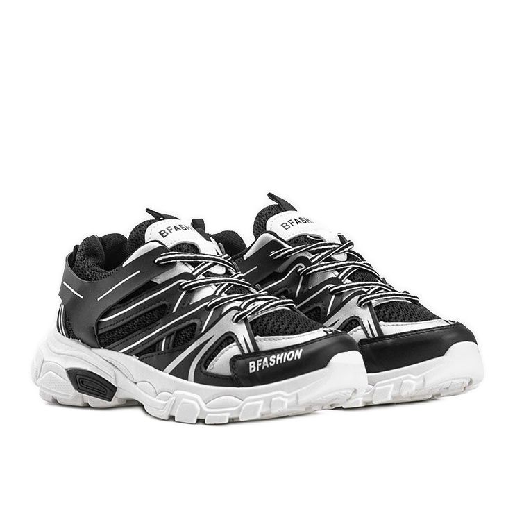 Baskets noires Aleah le noir 1