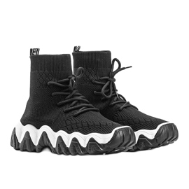 Chaussettes noires Gisselle 1