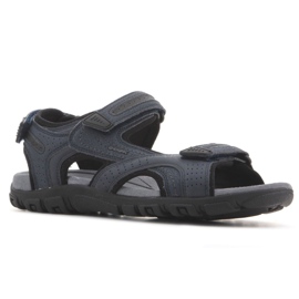 Sandales Geox U S.Strada DM U8224D 0BC50 C4422 noir 1