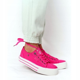 Baskets Femme On The Big Star HH274054 Fuchsia rose 1 Baskets Femme On The Big Star HH274054 Fuchsia rose 1