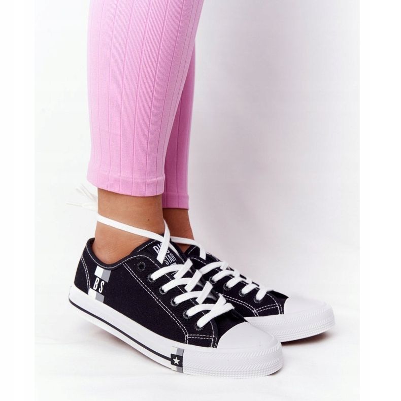 Baskets Classiques pour Femmes Big Star HH274108 Noir le noir 1